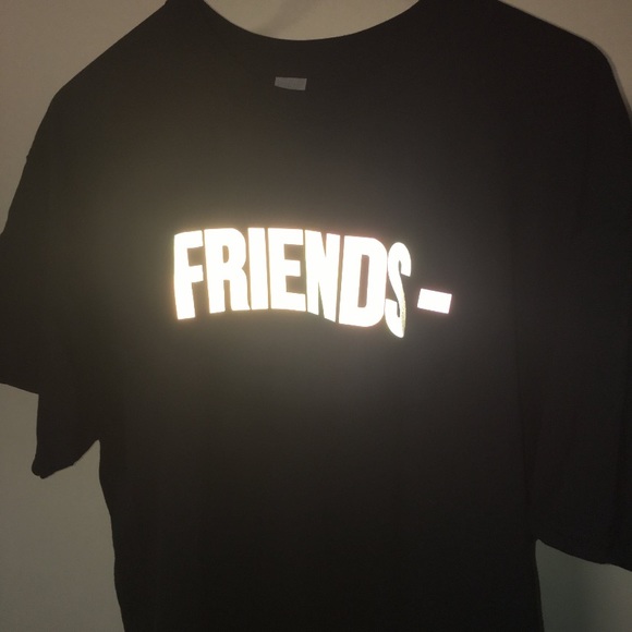 Vlone Friends Reflective Tee - Picture 2 of 2